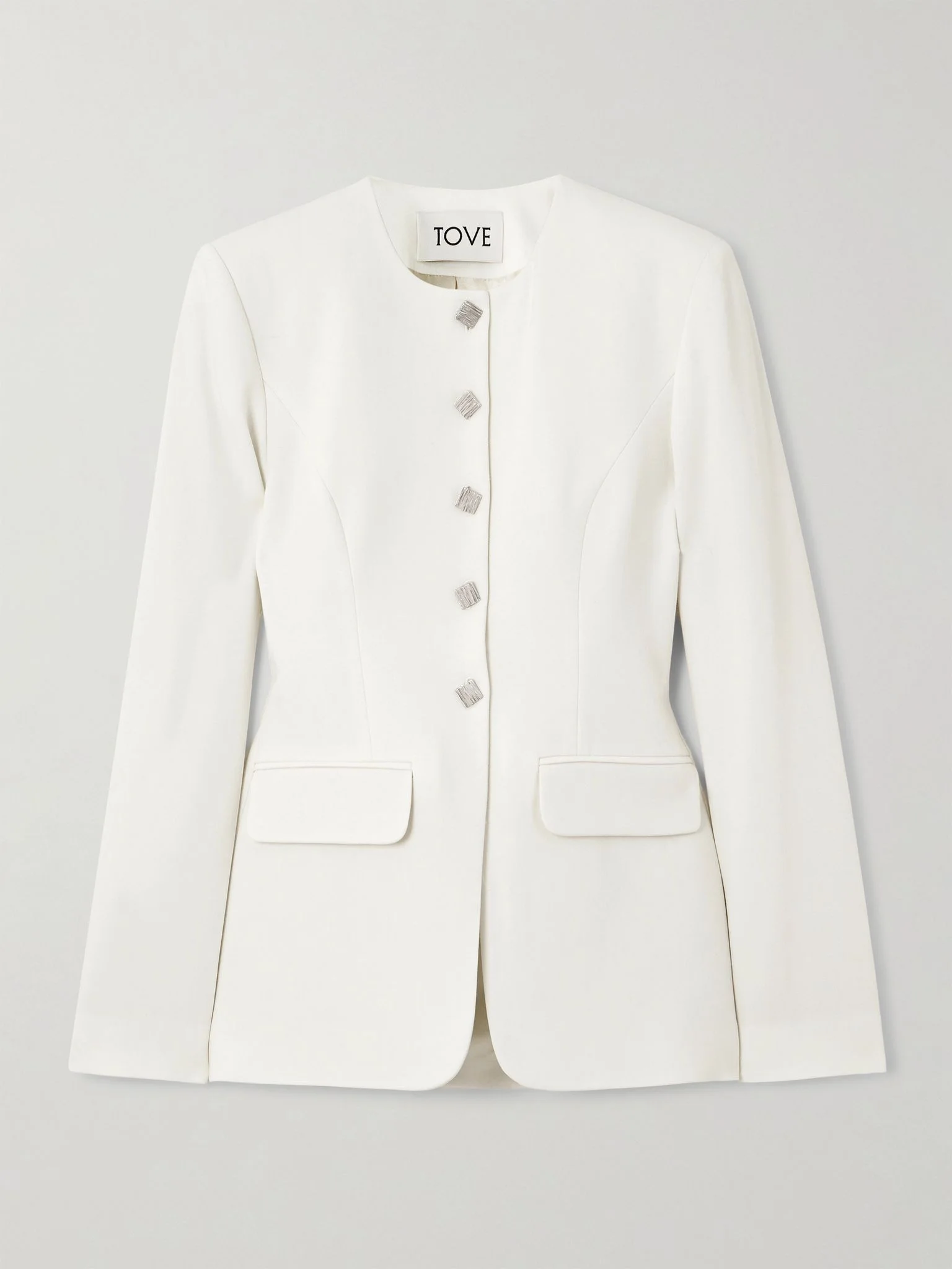 Moya wool-twill jacket White - 1