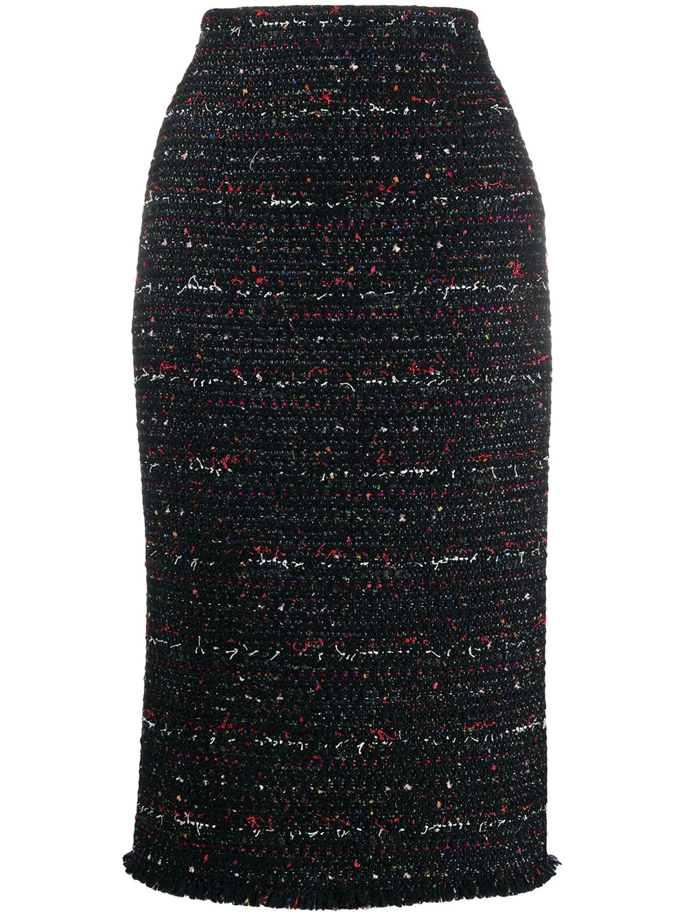 tweed pencil skirt - 1