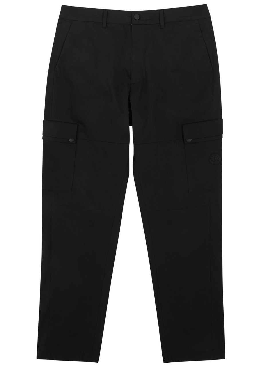 Stretch-cotton trousers - 1