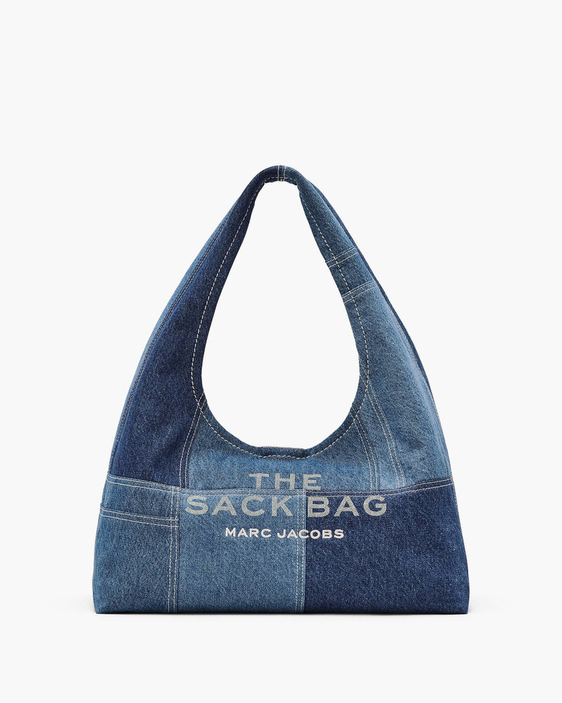 THE PATCHWORK DENIM SACK BAG 1