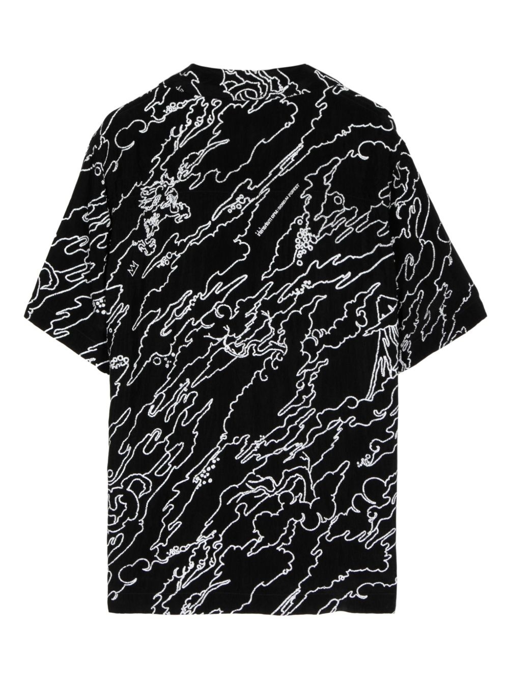 Maha Basquiat abstract-print shirt - 2