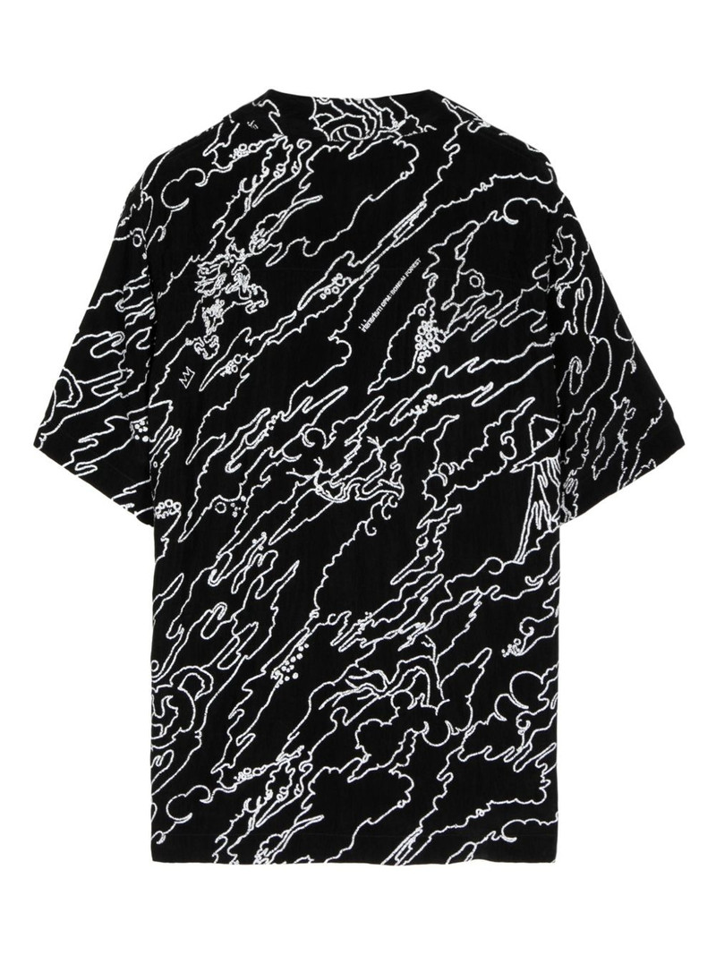 MAHARISHI Maha Basquiat abstract-print shirt outlook