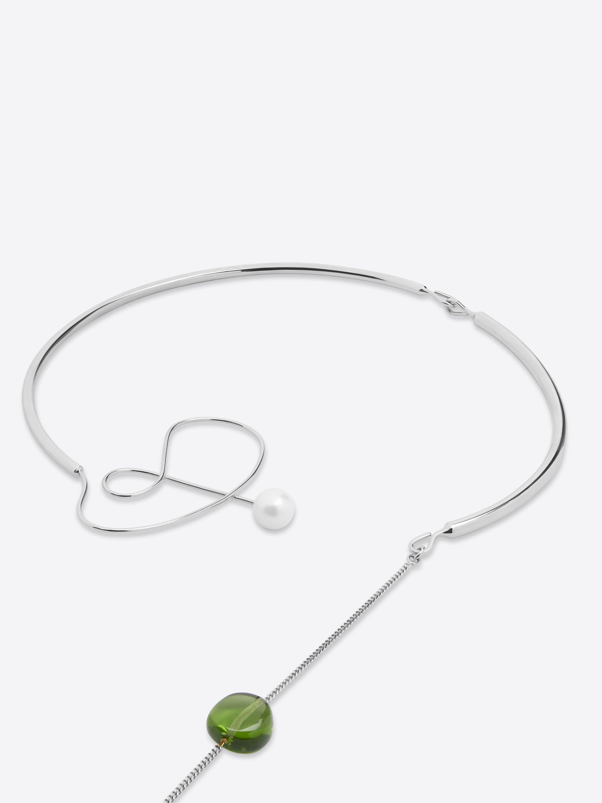 WAVED CHAIN NECKLACE - 3