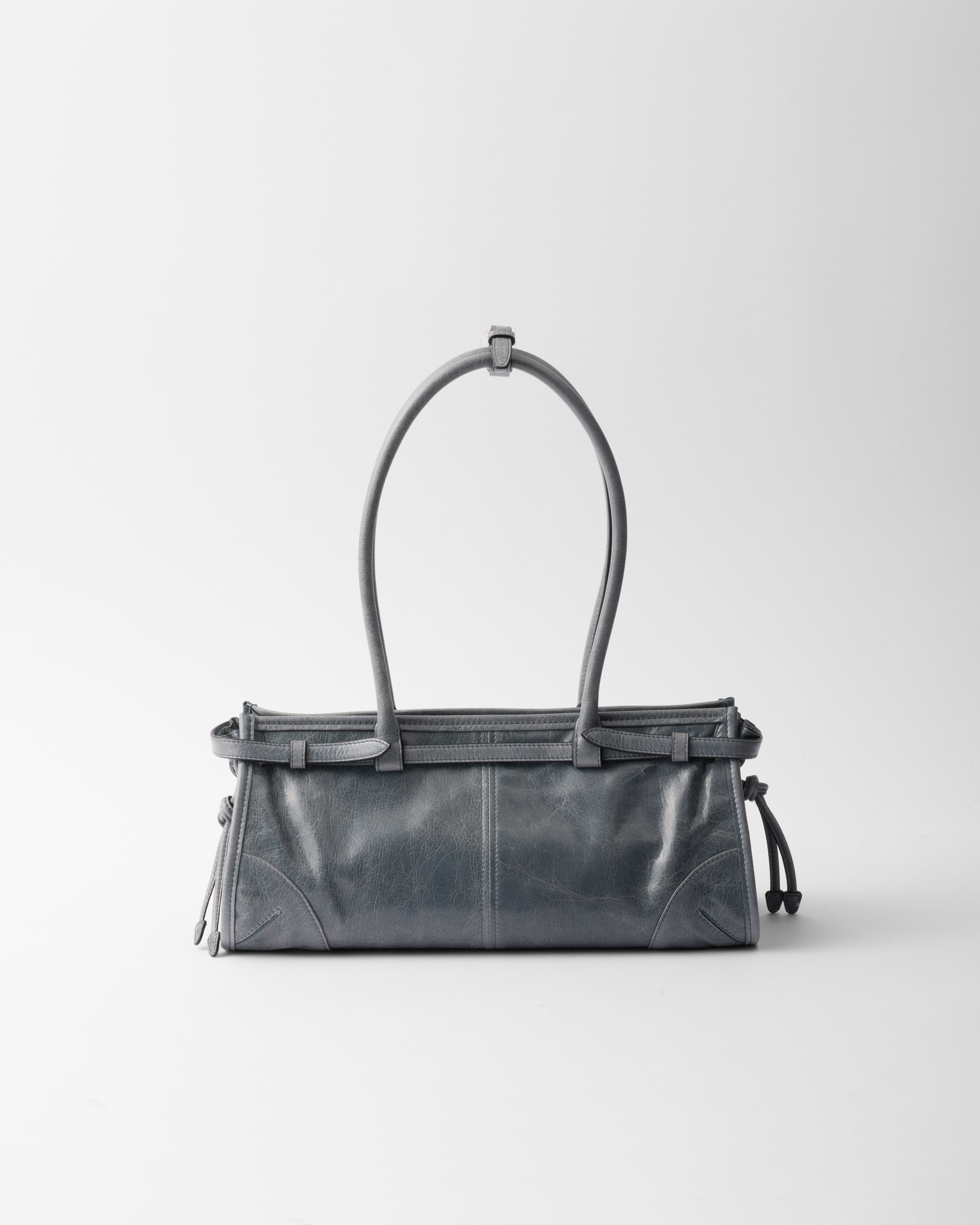 Medium leather handbag - 3