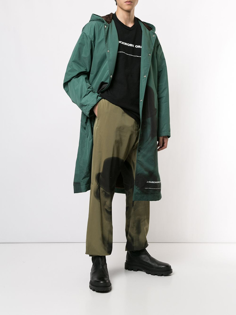 UNDERCOVER A Clockwork Orange print track pants outlook