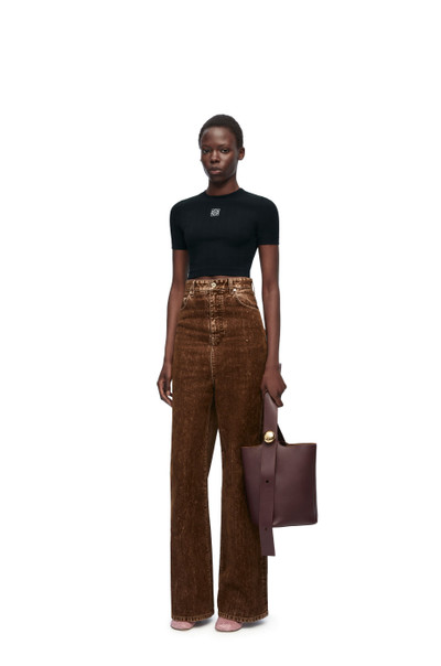 Loewe Cropped top in cotton outlook