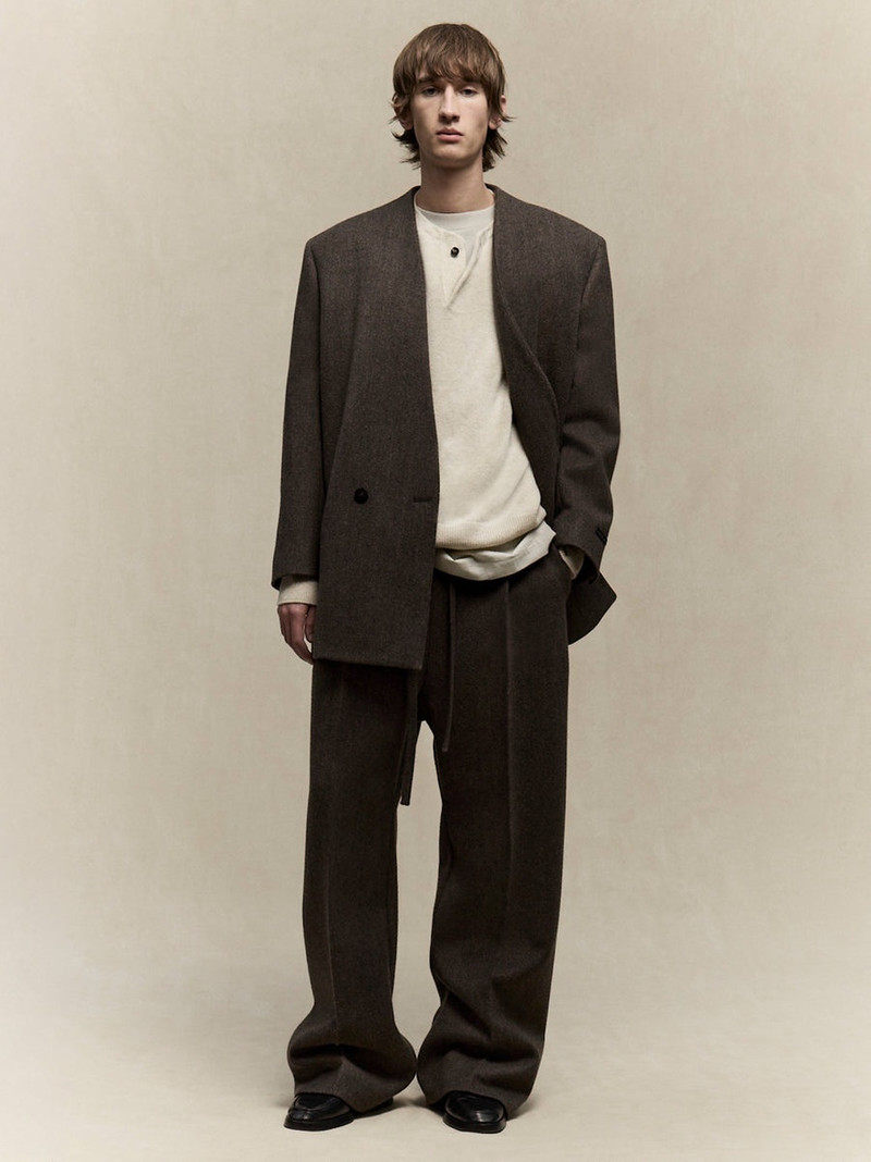 Fear of God Heavy Wool Drawstring Wide Leg Pant outlook