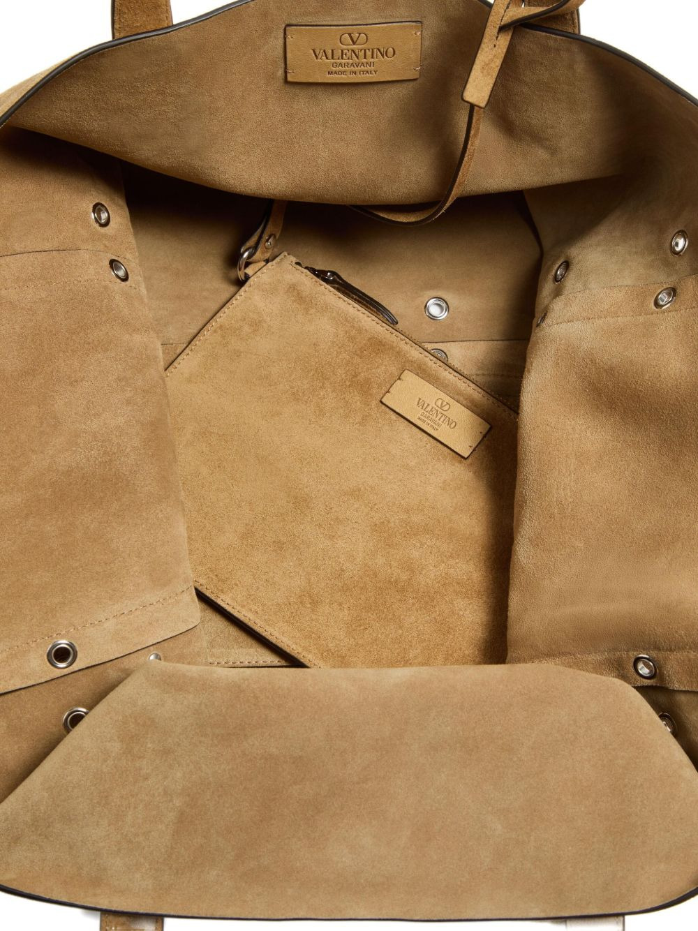 large Nellcôte suede shopping bag - 4