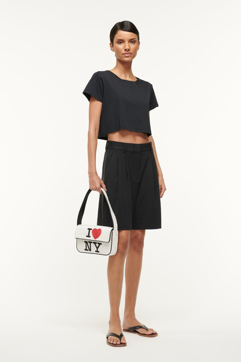 STAUD DEAN T-SHIRT BLACK 4