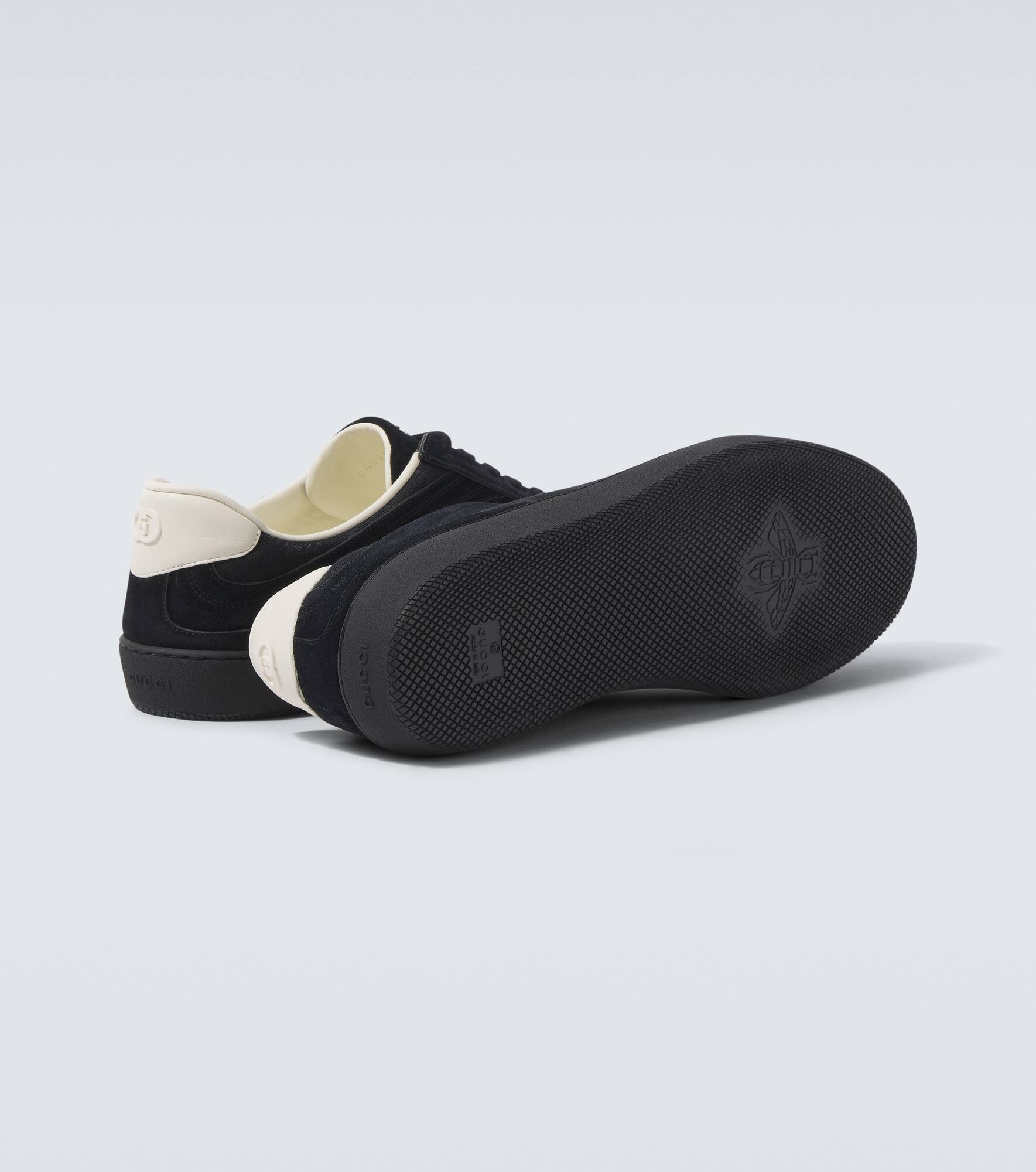 G75 suede and canvas sneakers - 7