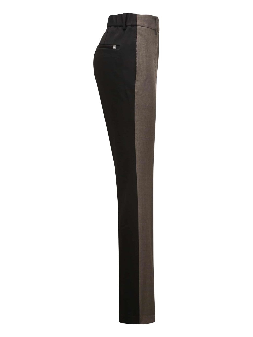 panelled slim-fit trousers - 3