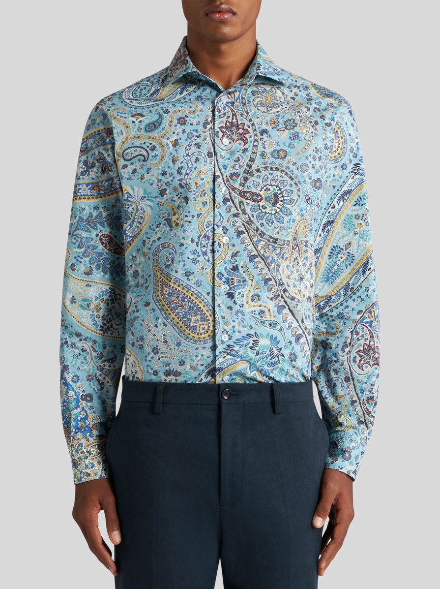 PAISLEY COTTON SHIRT - 2