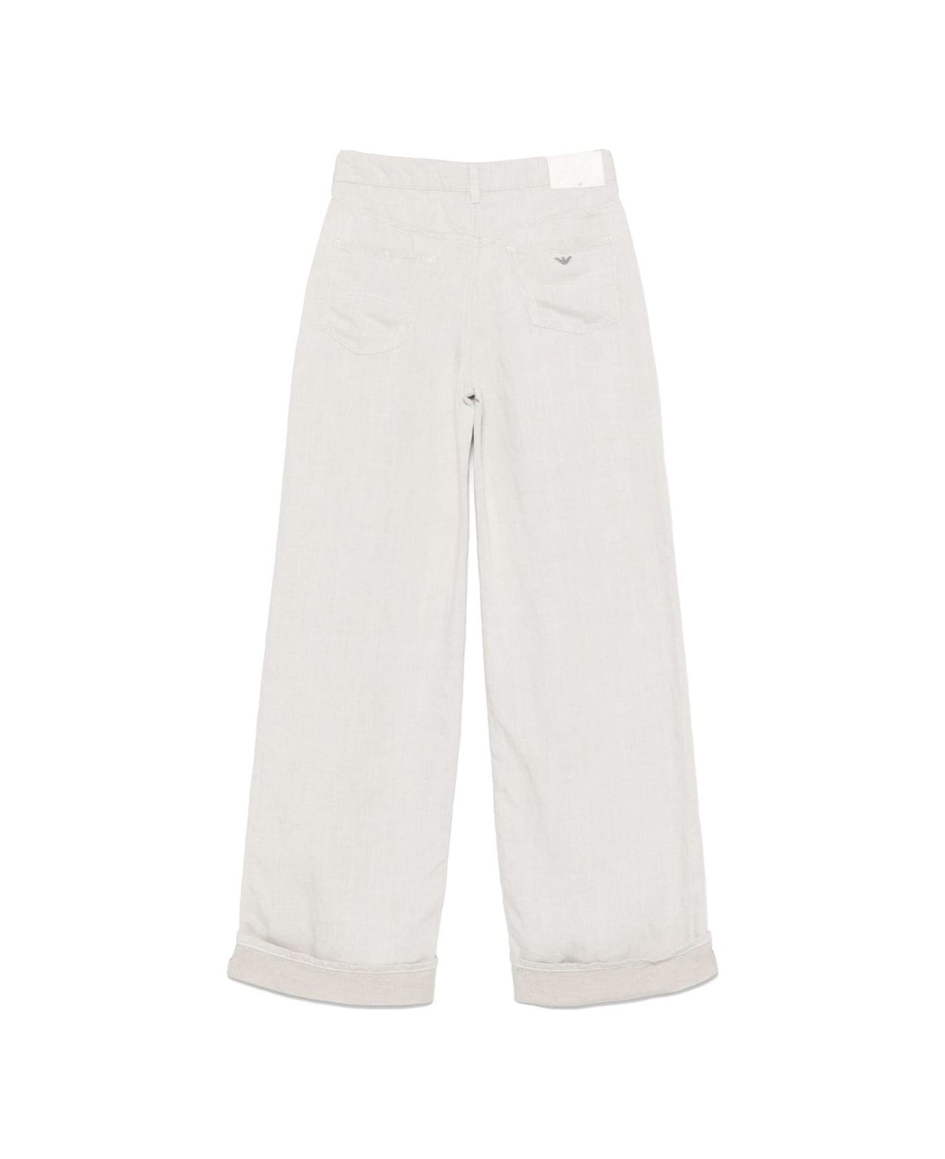Jeans Light Grey Wide Leg - 2