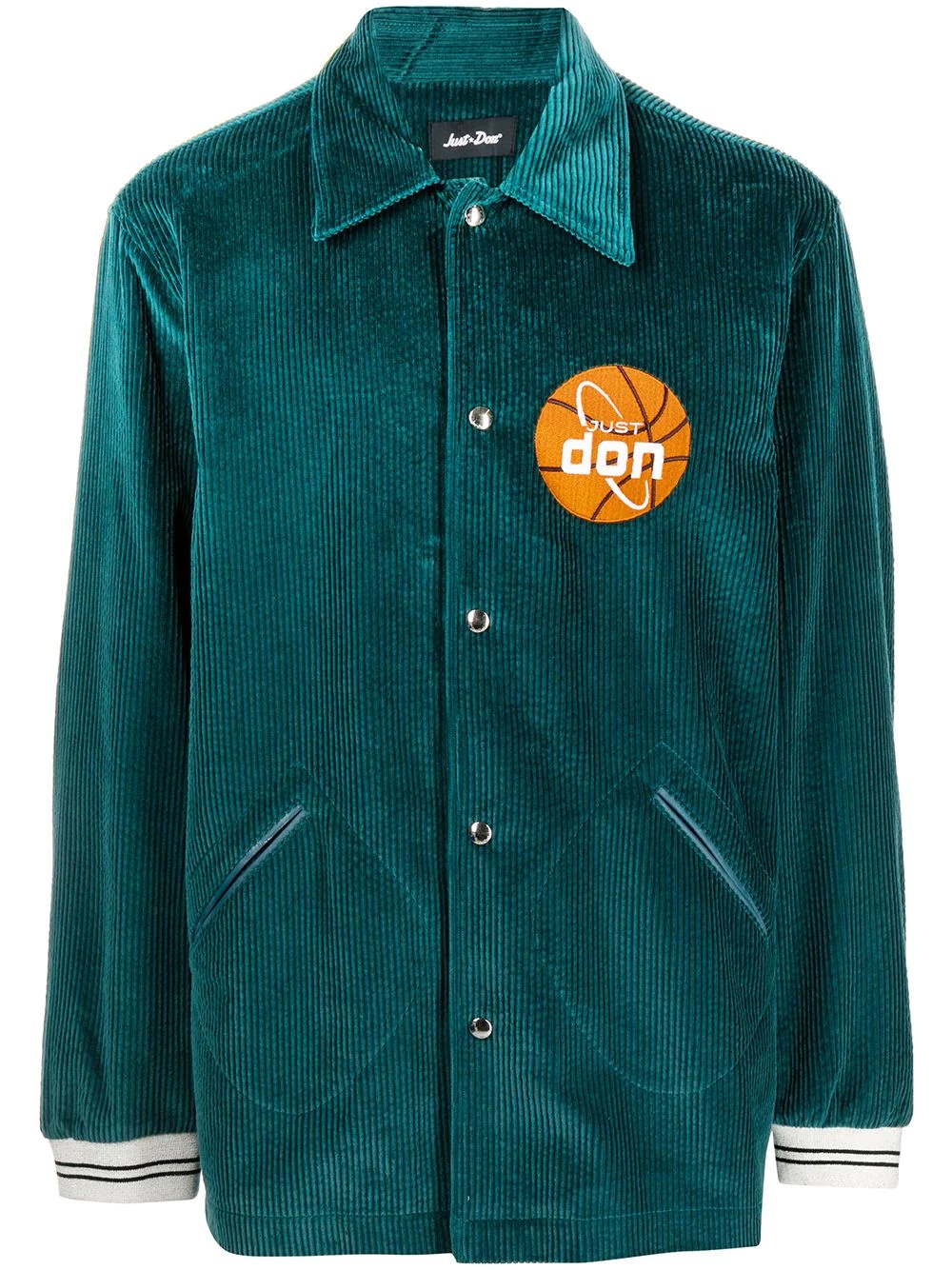 basketball corduroy jacket - 1