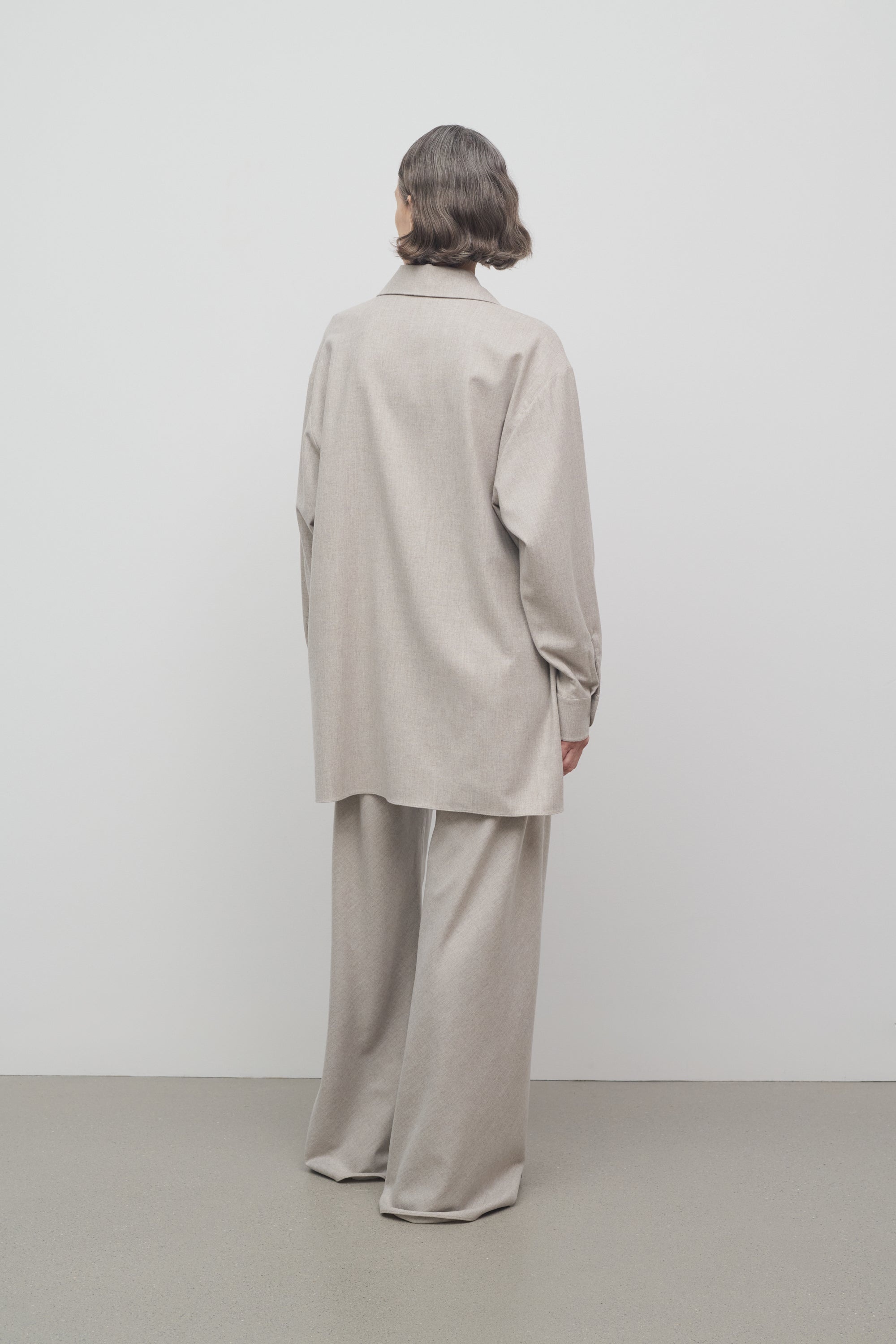 Gala Pant in Wool and Cashmere - 5