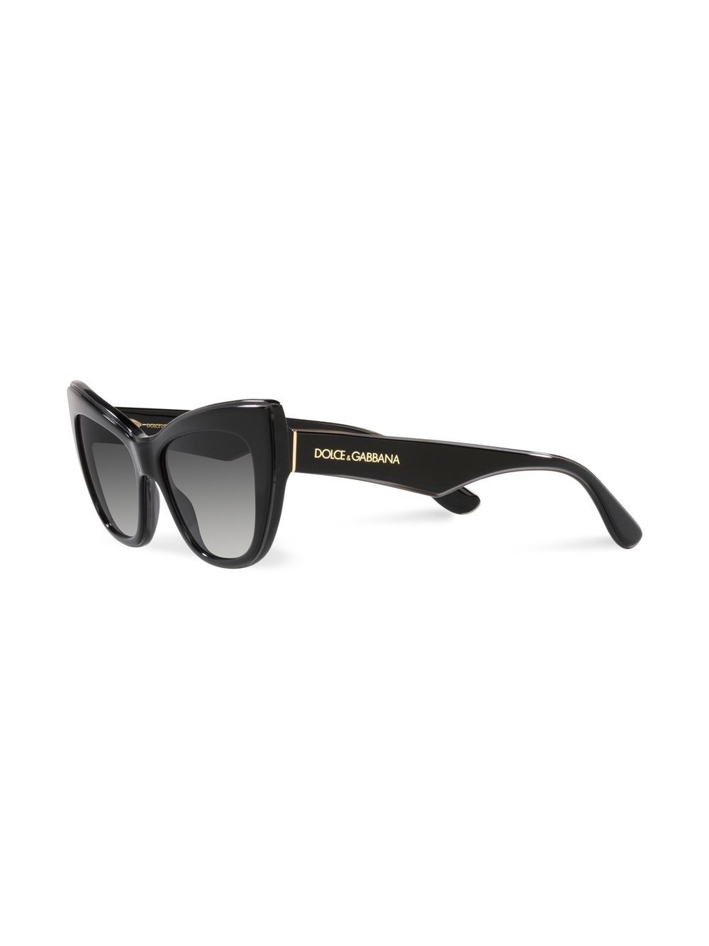 logo-plaque cat-eye sunglasses - 2
