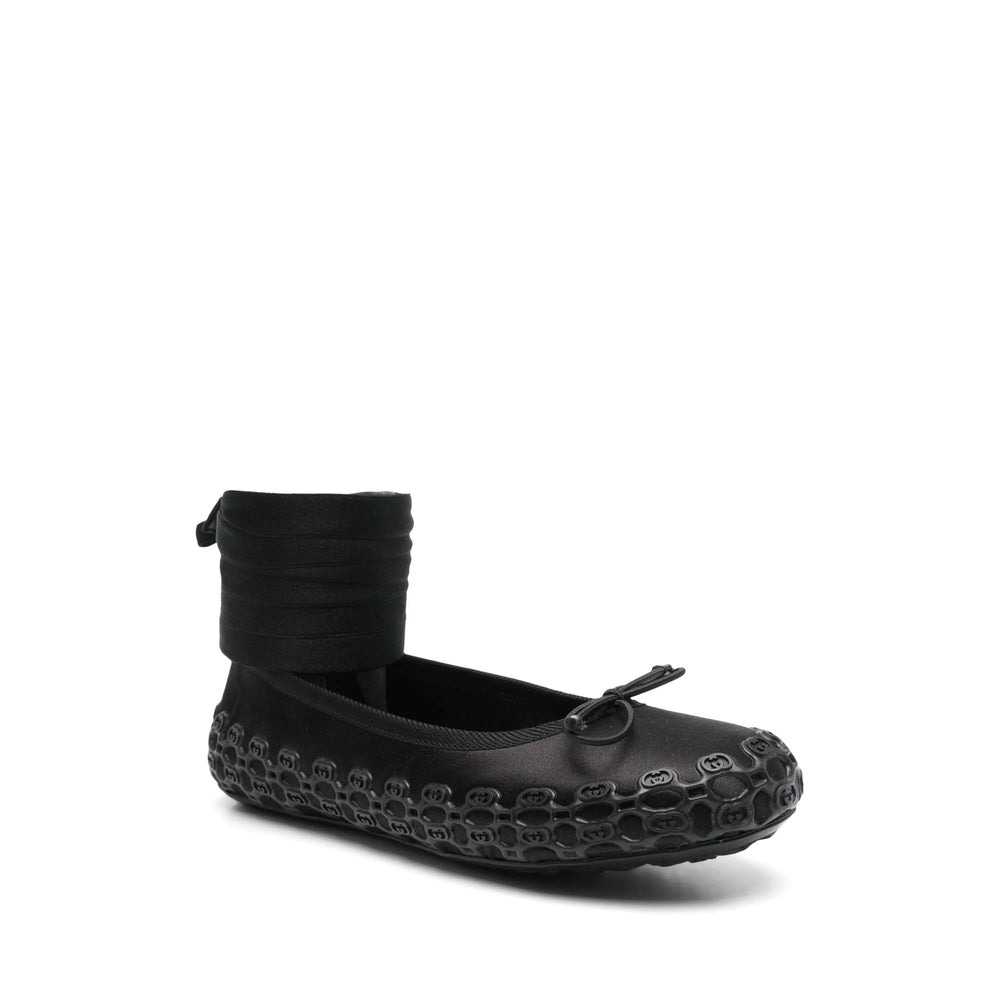 Gucci Black Ballet Flats Women - 3