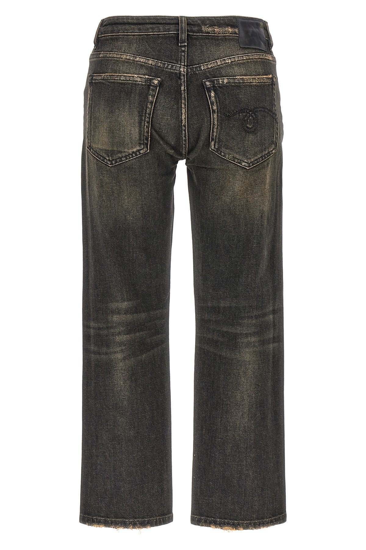 デニム・ジーパン R13 FW25 'Boy Straight' jeans (R13W0091D152A ABBEYBLACK) R13 'Boy Straight' jeans | julianfashion | REVERSIBLE