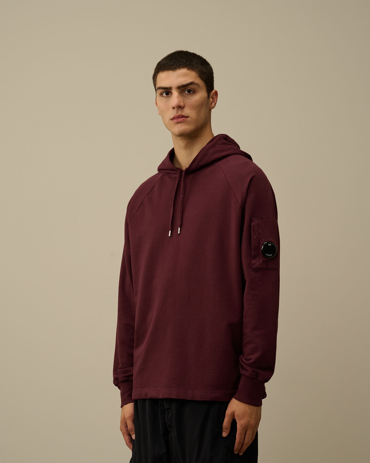 Light Fleece Hooded Sweatshirt - 2