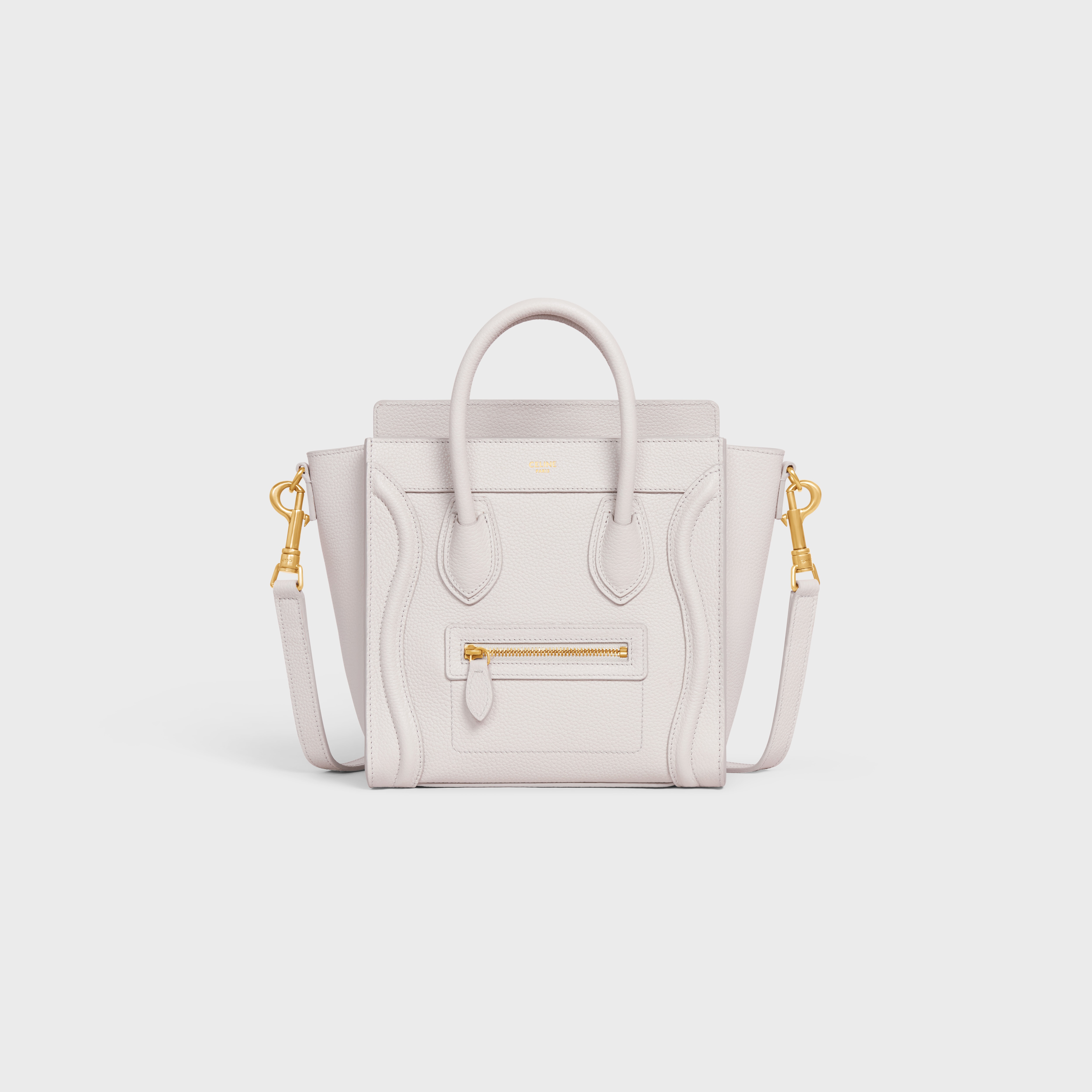 Nano Luggage bag in drummed calfskin - 1