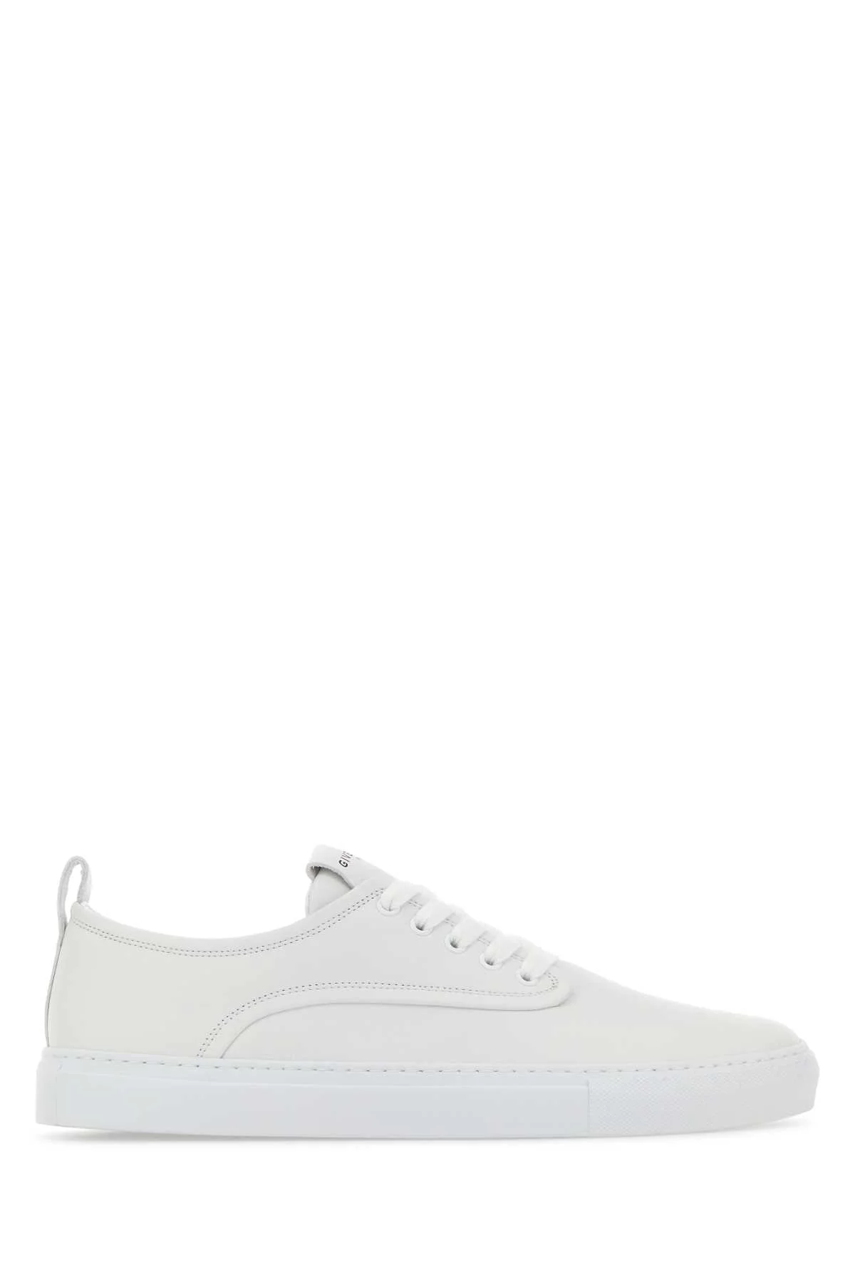 Givenchy Men White Leather New City Sneakers - 1