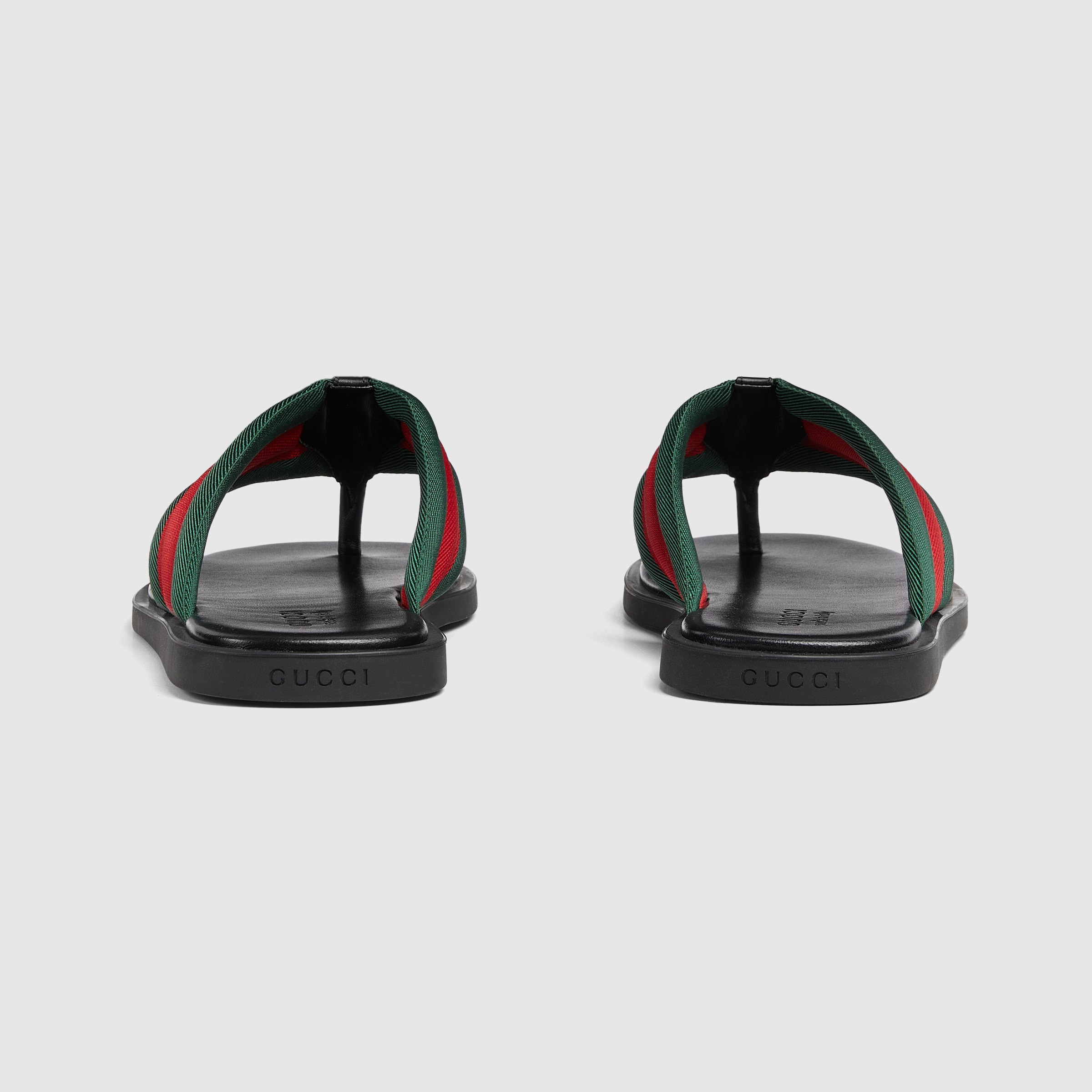 Men's thong sandal with Interlocking G - 4