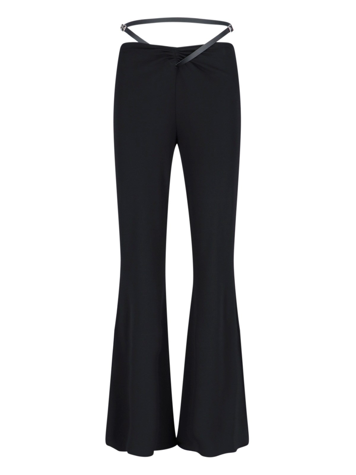 'SLASH SANGLE CREPE' PANTS - 1