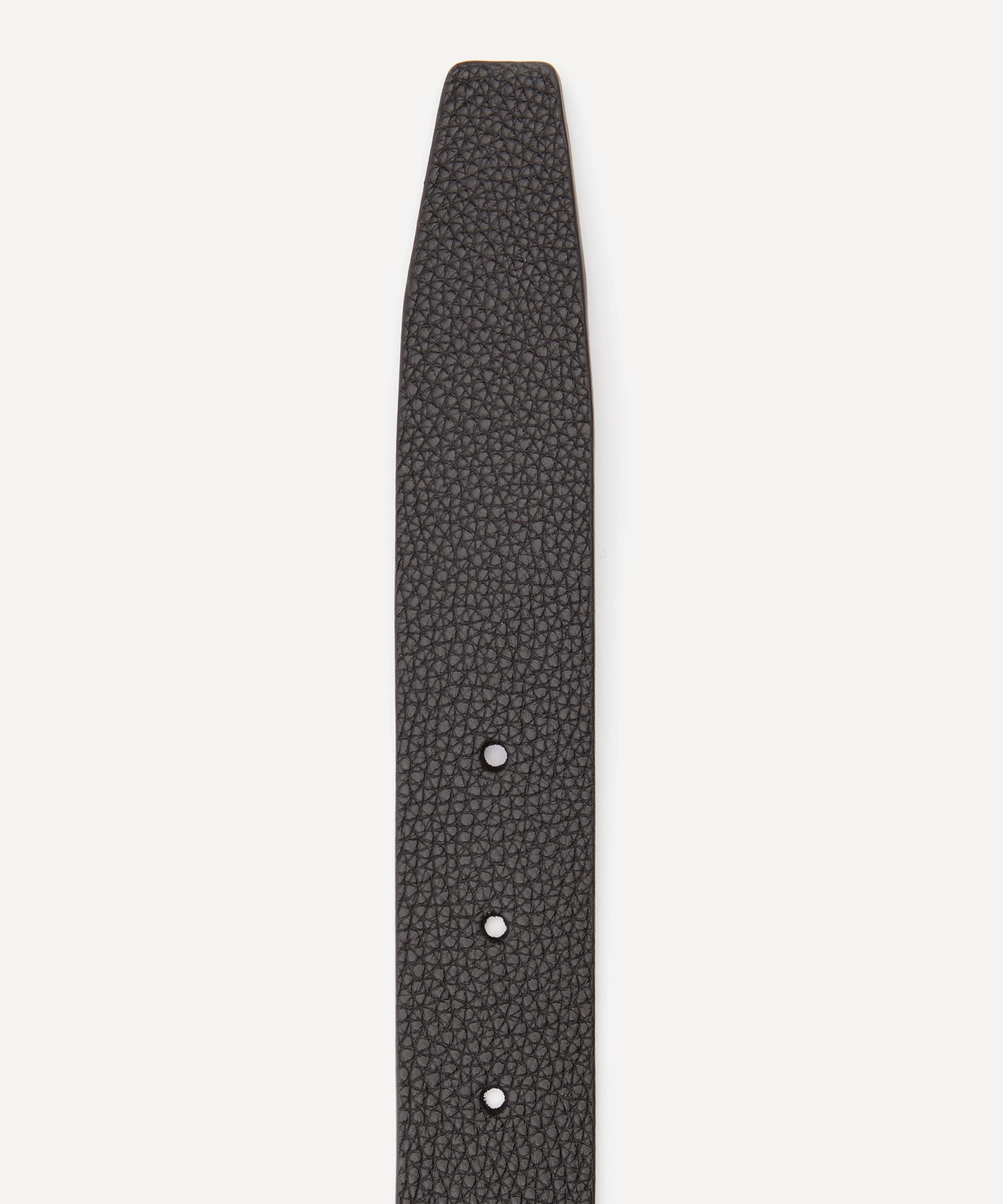 Reversible Leather Belt - 3