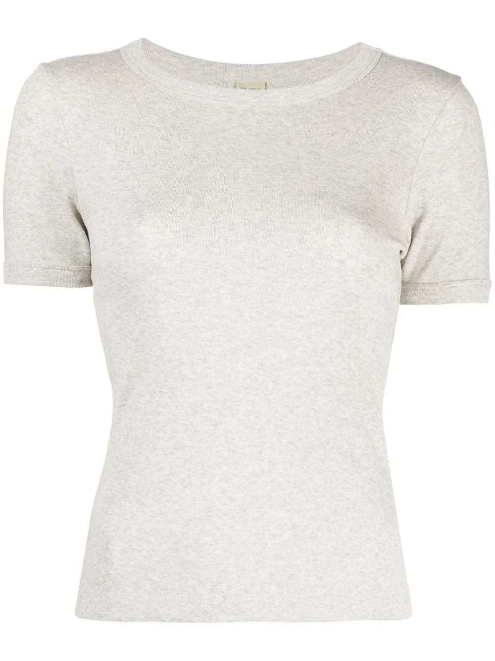 round-neck cotton T-shirt - 1