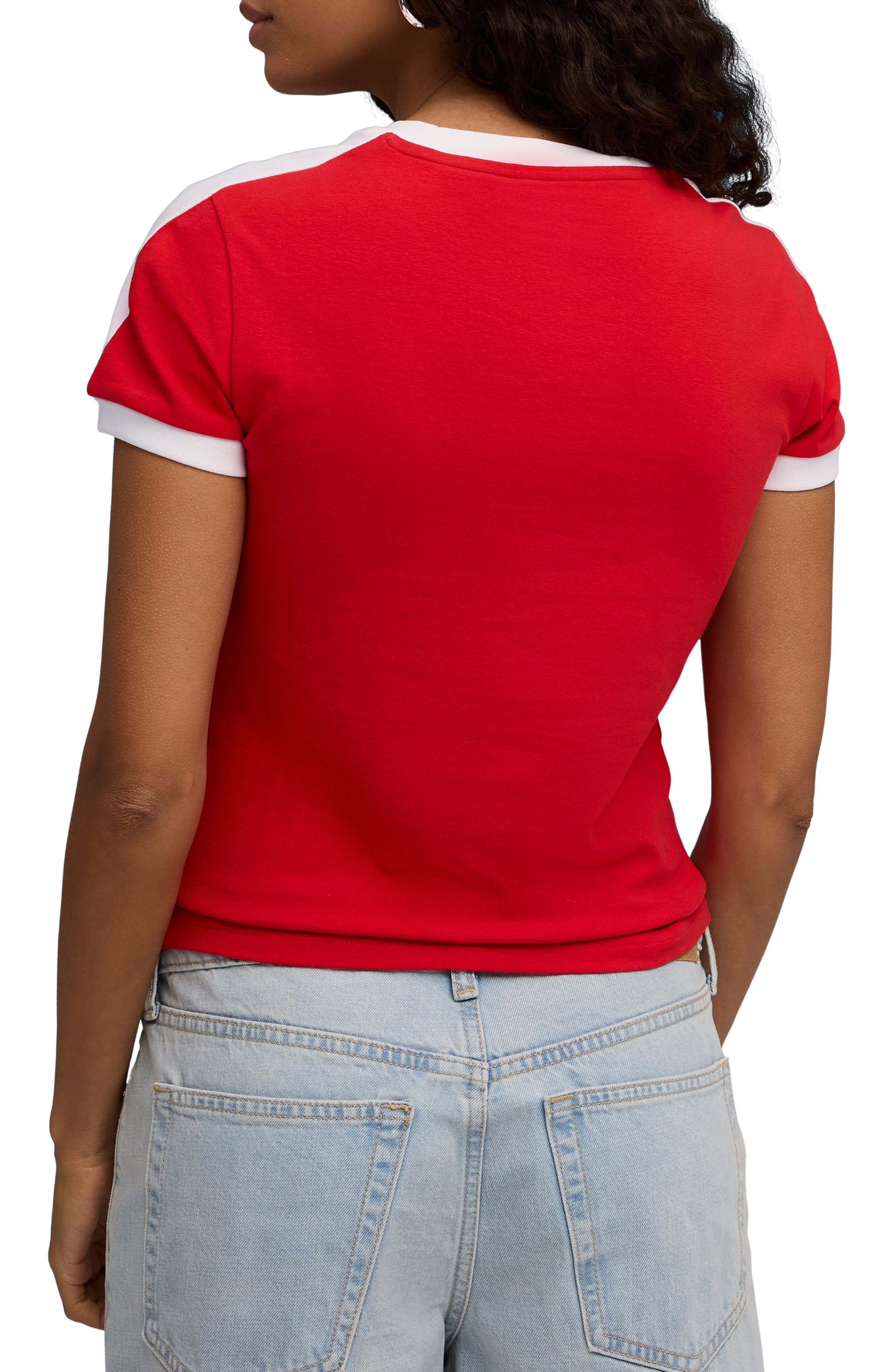 PUMA T7 Slim Fit T-Shirt in For All Time Red at Nordstrom - 2