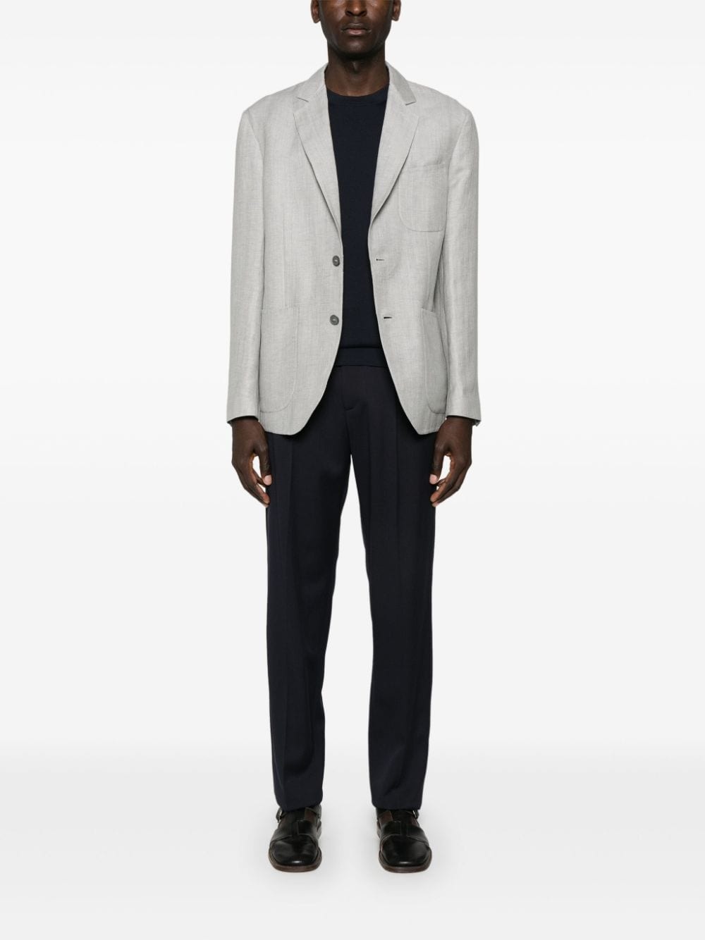 single-breasted blazer - 2