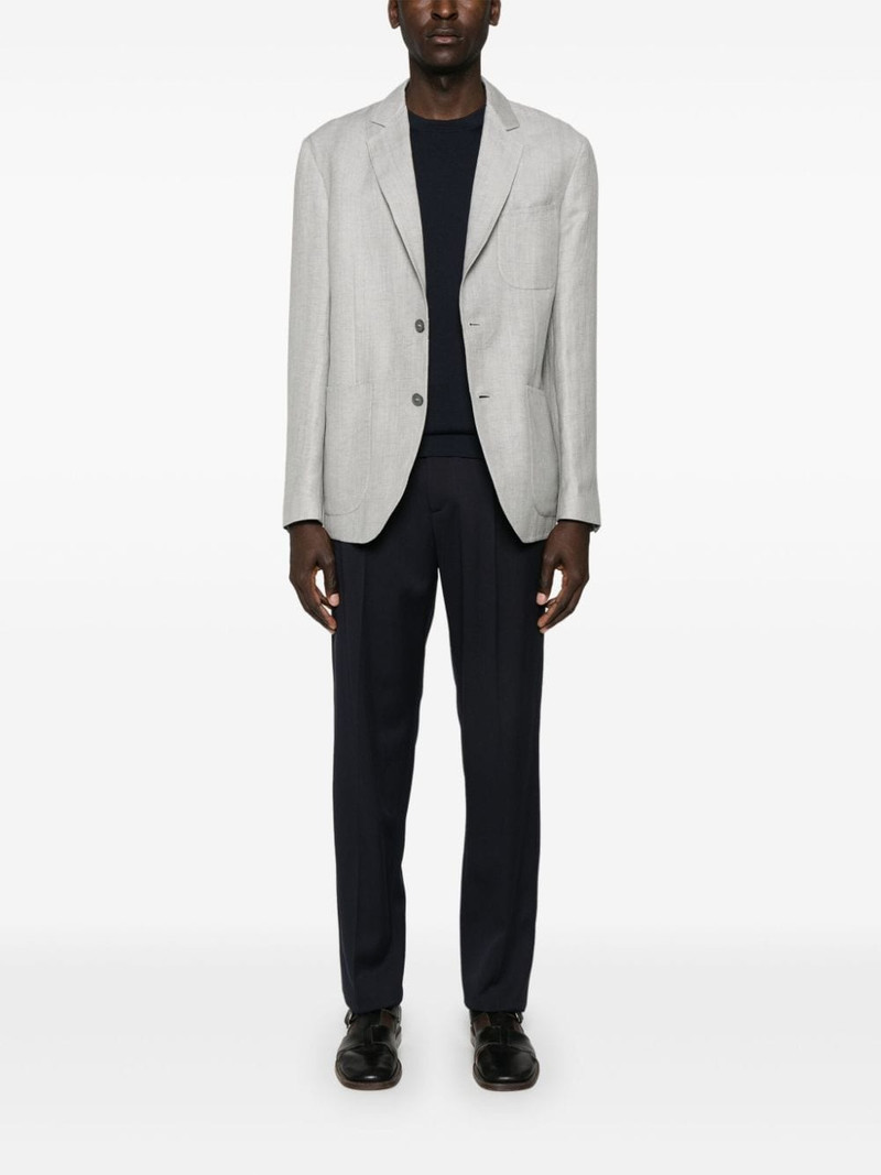 Brioni single-breasted blazer outlook
