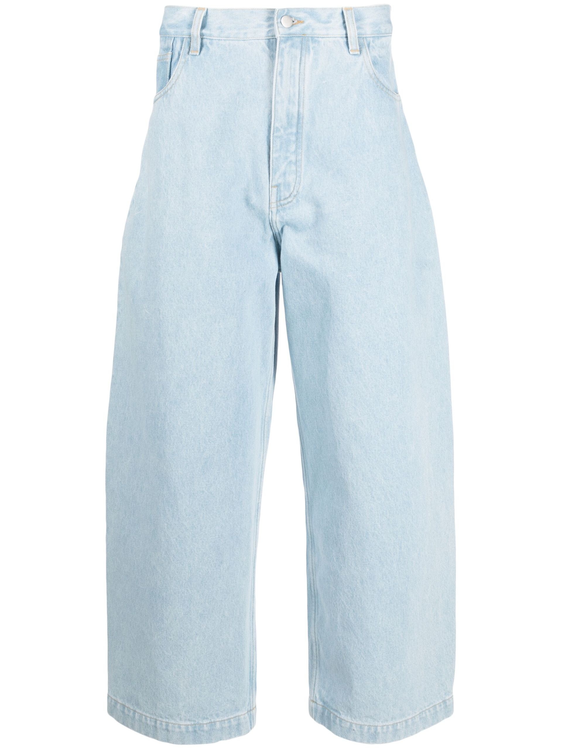 blue Paolo wide-leg jeans - 1
