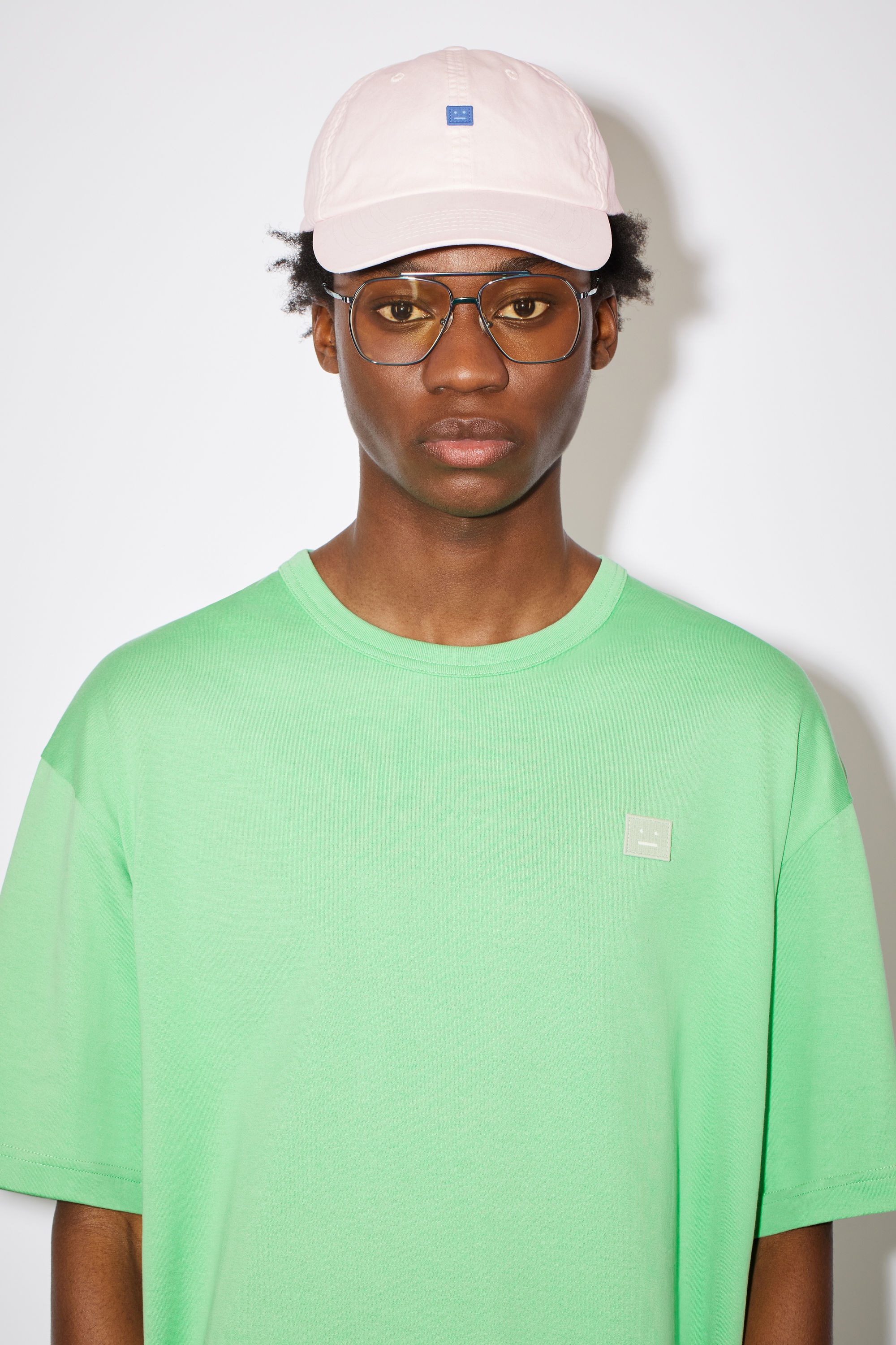 Cotton baseball cap - Pastel pink - 3