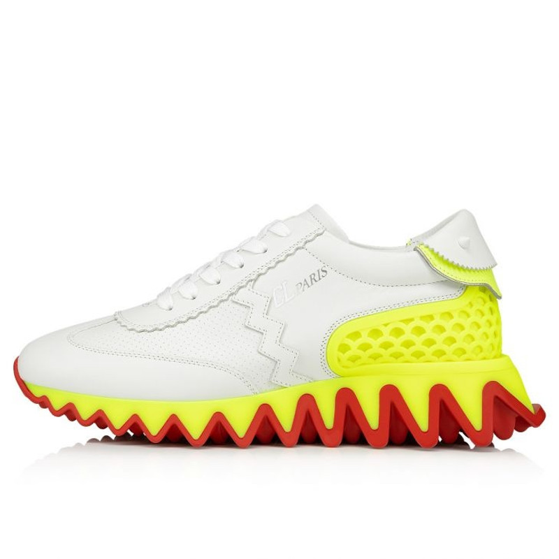 Christian Louboutin Loubishark woman Yellow outlook