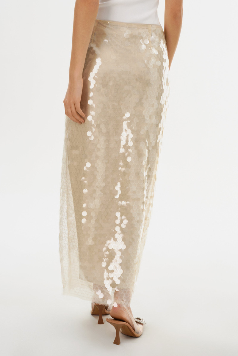 CLARA | Sequin Midi Skirt 5