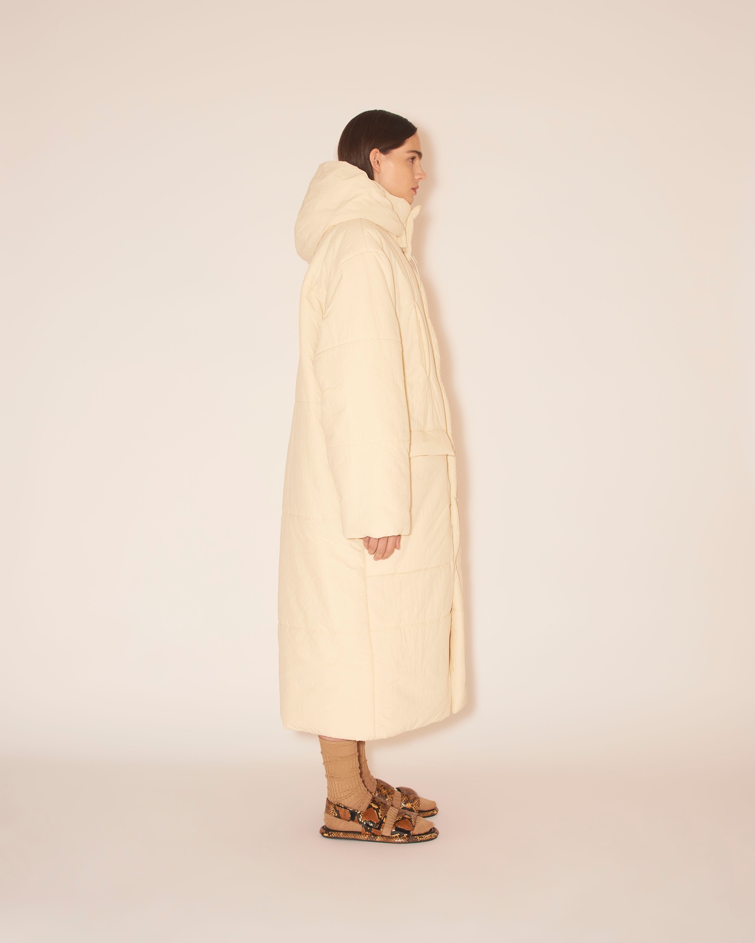 RADI - Padded coat - Off black - 7