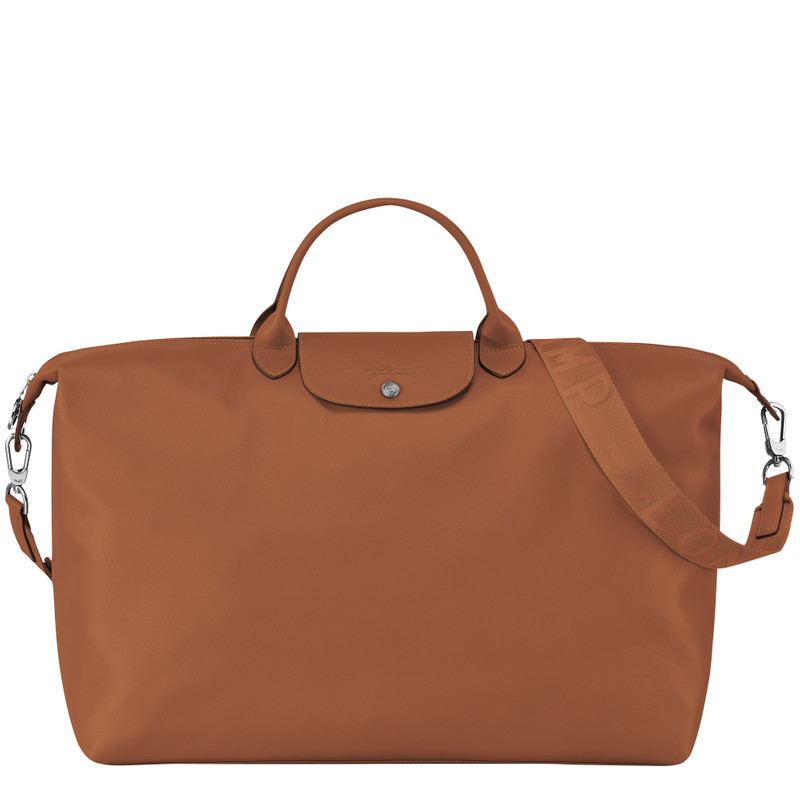Le Pliage Xtra S Travel bag Cognac - Leather 1