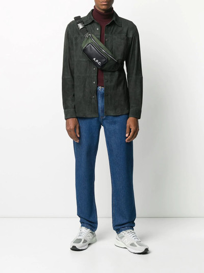 A.P.C. Camden colour-block belt bag outlook