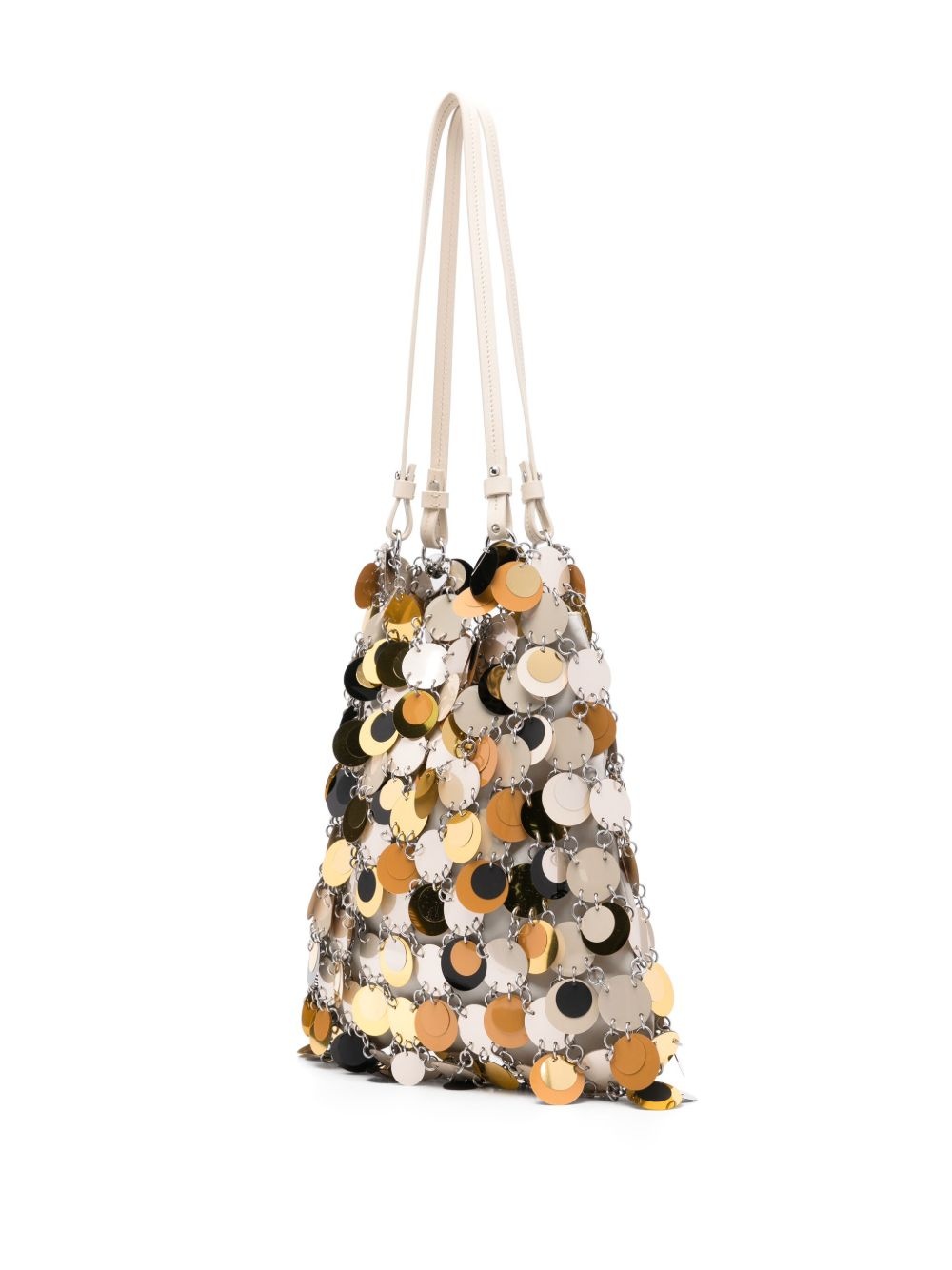 sequinned shoulder bag - 3