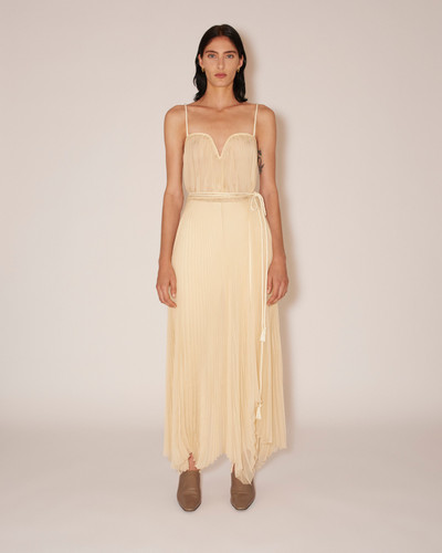 Nanushka ALBA - Pleated camisole - Cream outlook