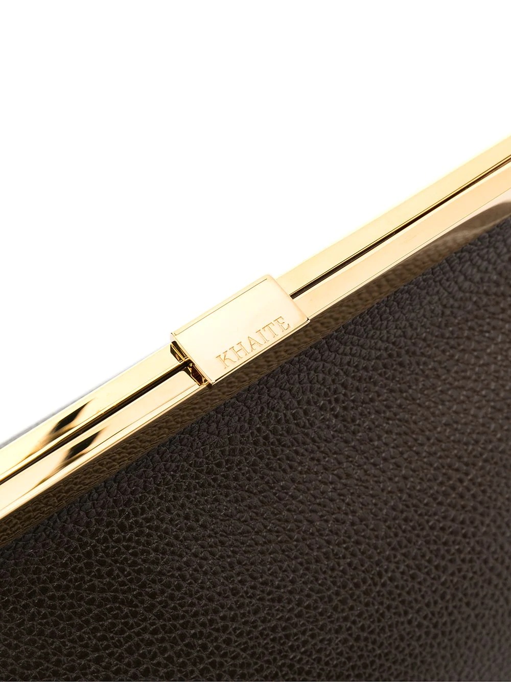 The Aimee leather clutch bag - 4