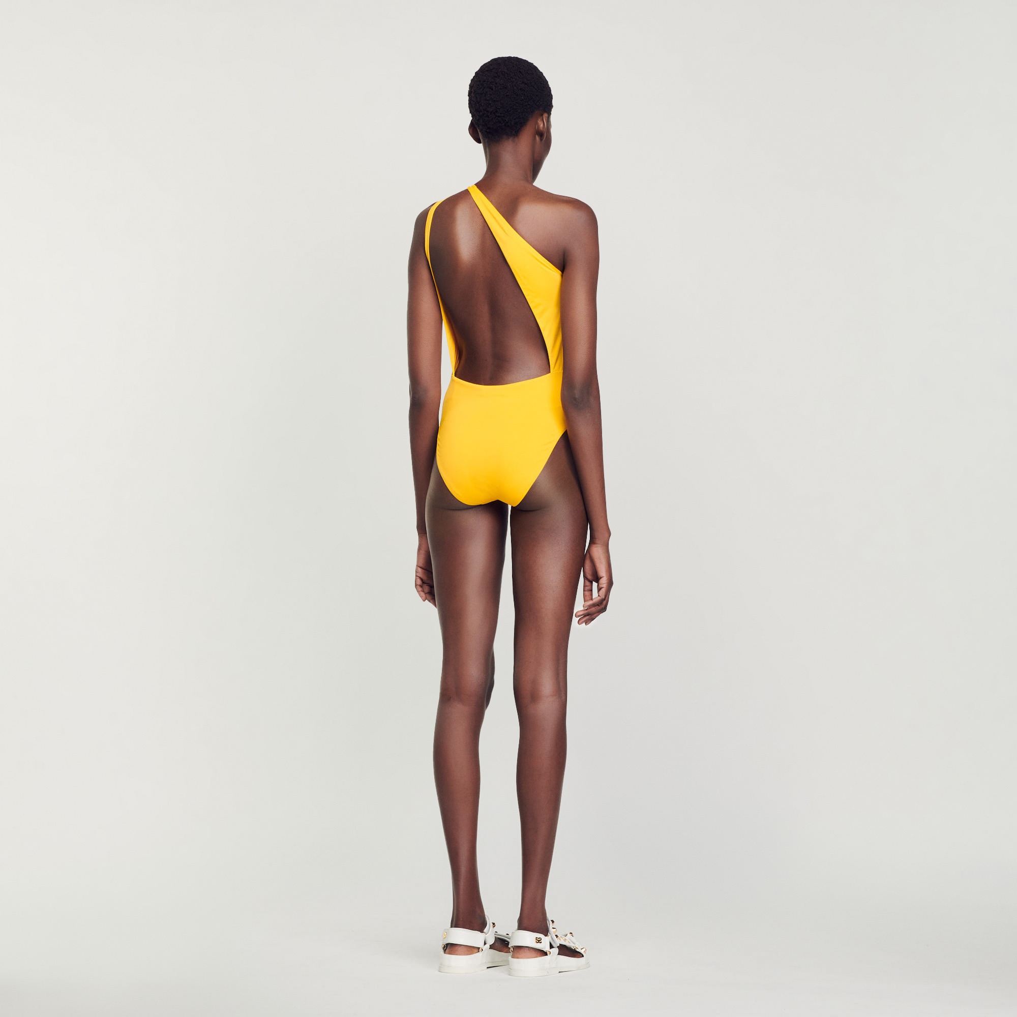 Asymmetrical one-piece swimsuit - 6