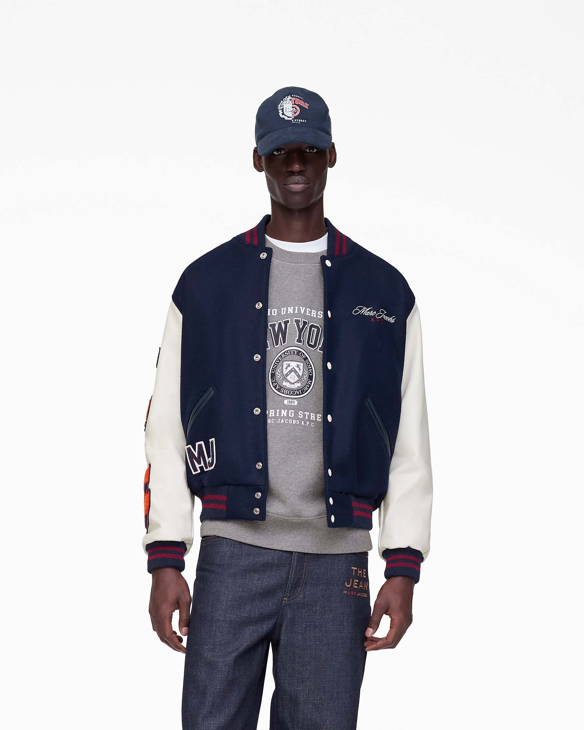 THE A.P.C. X MARC JACOBS  VARSITY JACKET - 9