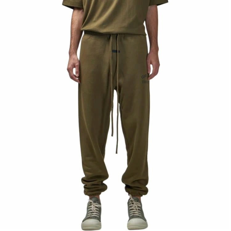 Fear of God Essentials Fleece Sweatpant 'Olive' 130BT242024F - 4