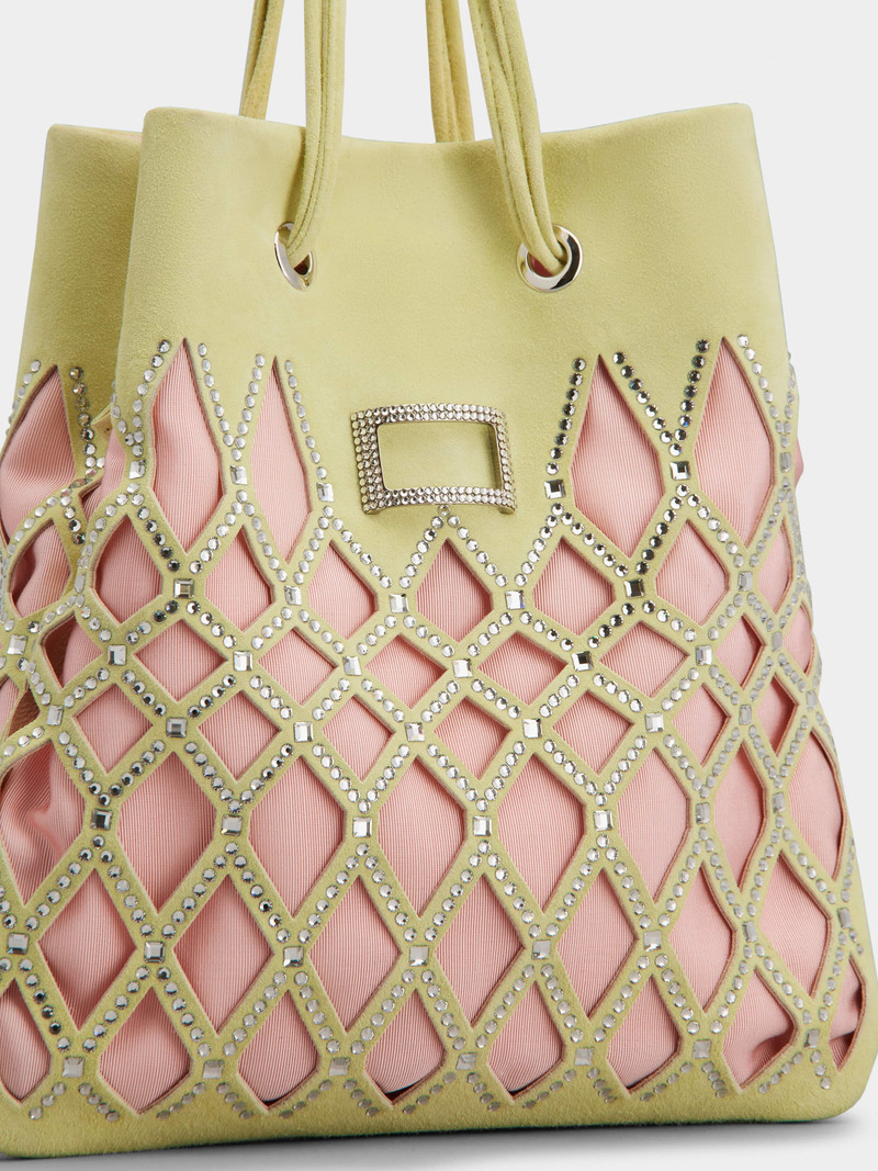 Viv' Pocket Queeny Mini Bag in Suede 7