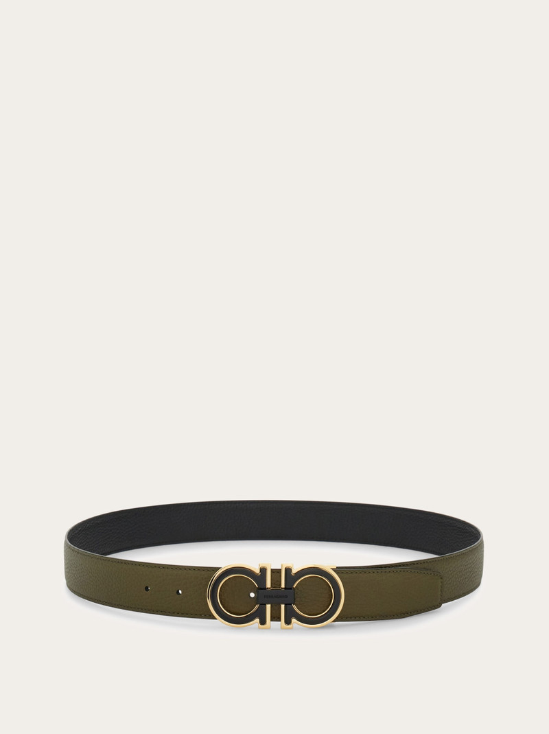 Reversible and adjustable Gancini belt 3