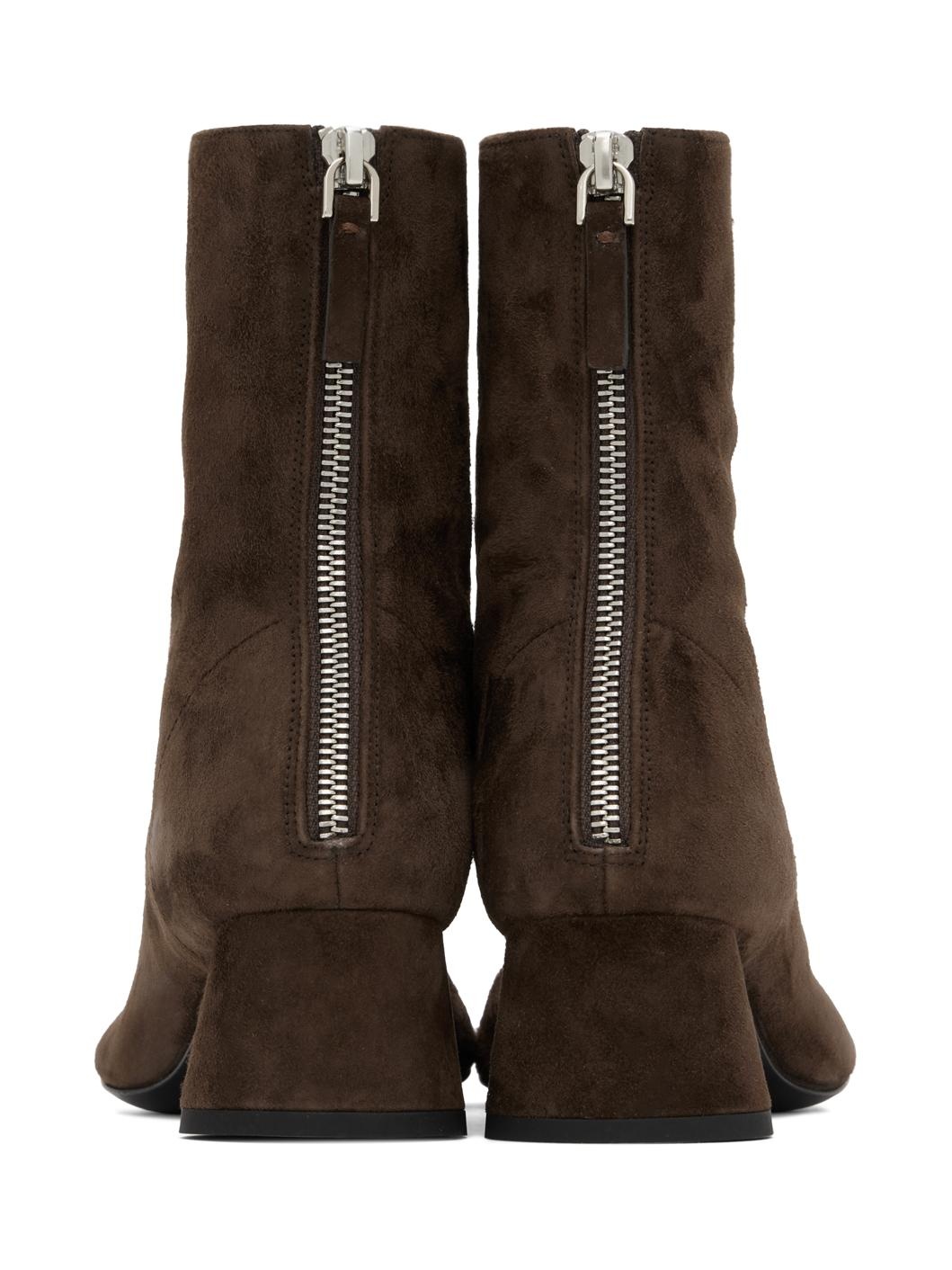 Brown Glove Boots - 2