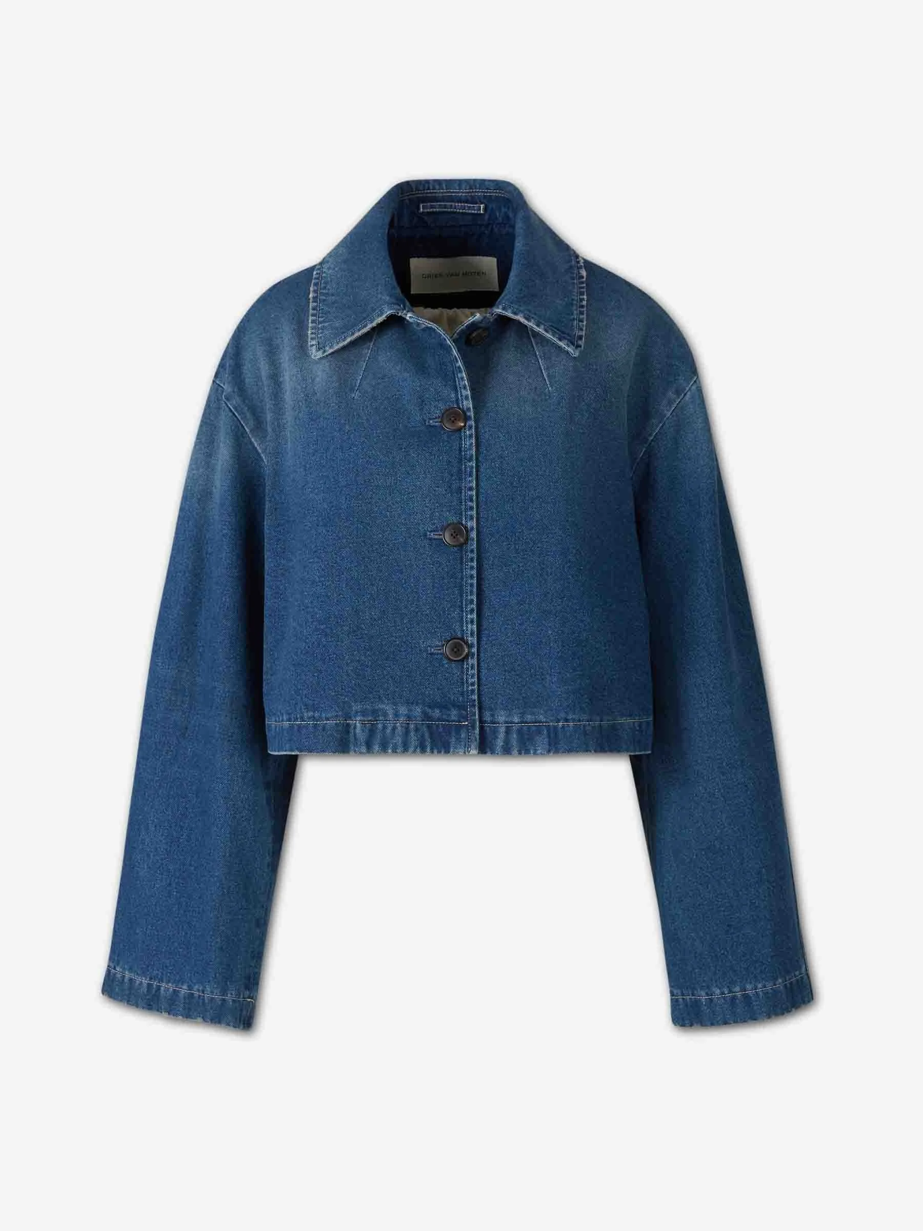 COTTON DENIM JACKET - 1