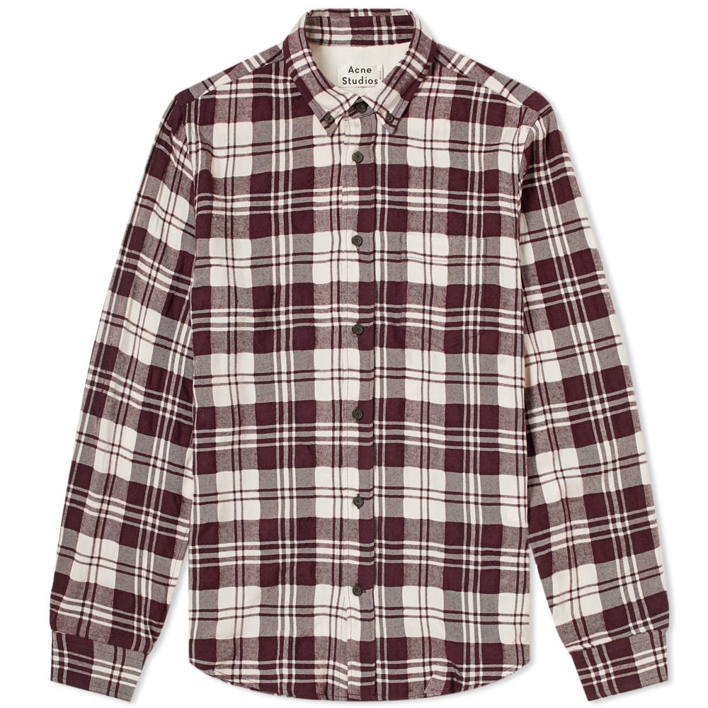 Acne Studios Sarkis Woven Check Shirt - 1